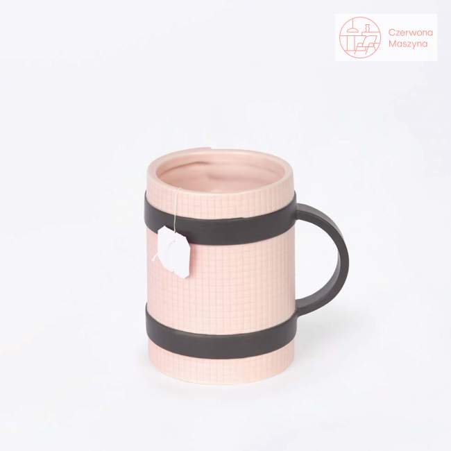 Kubek ceramiczny Doiy Yoga Mug, Pink