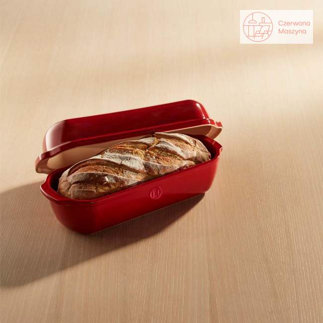 Forma do pieczenia chleba Emile Henry, 4,5 l, czerwona