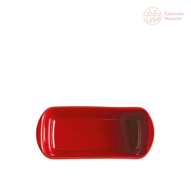 Keksówka Emile Henry 24x11cm, czerwony