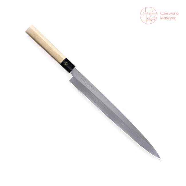Nóż Tojiro Aogami Damascus Yanogi-Sashimi 30 cm Leworęczny