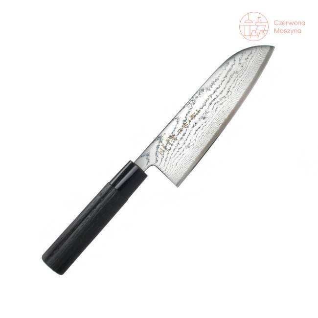 Nóż Santoku Tojiro Shippu Black 16,5 cm