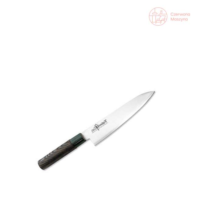 Nóż szefa kuchni Tojiro Zen 21 cm, z kasztanową rękojeścią