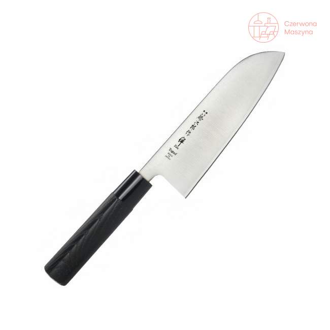 Nóż Santoku Tojiro Zen Kasztan 16,5 cm