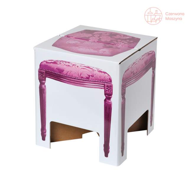 Taboret kartonowy DayCollection 4meK, fioletowy