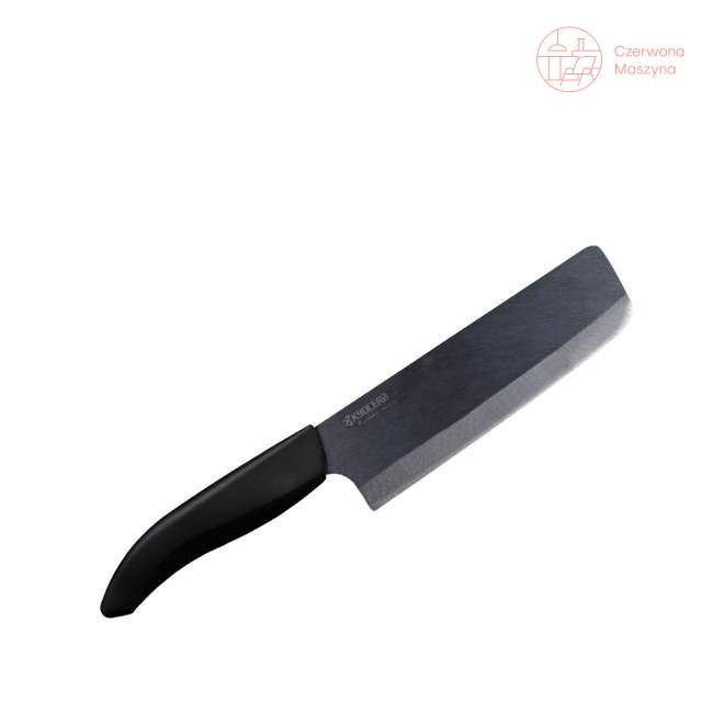 Nóż ceramiczny Nakiri Kyocera Black Series, 15 cm