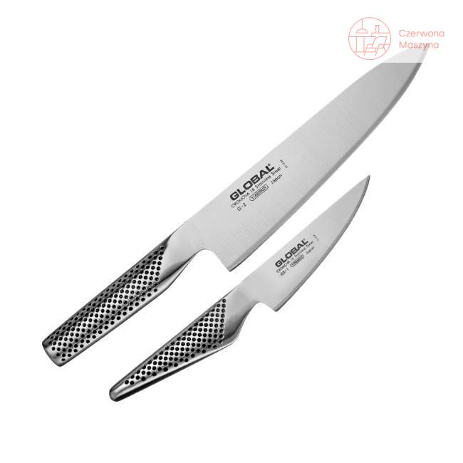 Zestaw: nóż szefa kuchni i nóż kuchenny Global