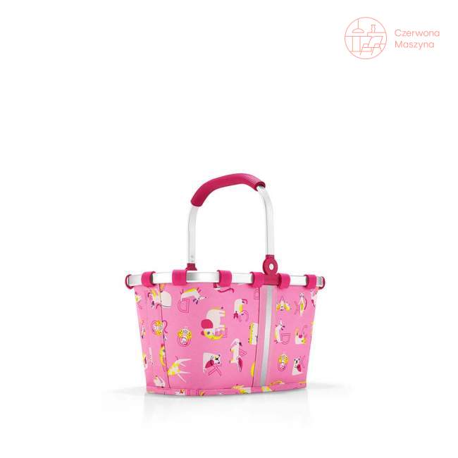 Koszyk dziecięcy na zakupy Reisenthel Carrybag XS kids abc friends pink