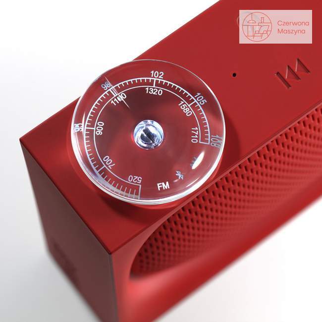 Radio bluetooth Lexon ONA, czerwone