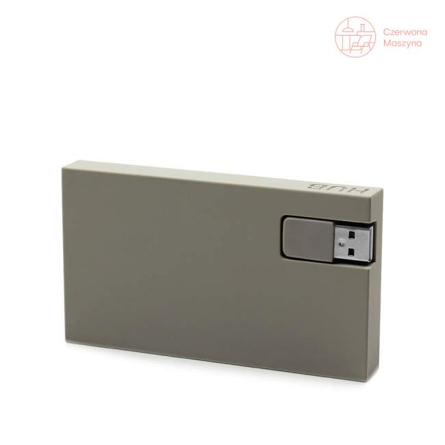 Rozdzielacz USB i czytnik kart SD Lexon Buro szary
