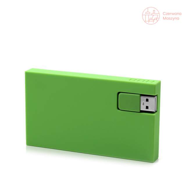 Rozdzielacz USB i czytnik kart SD Lexon Buro zielony