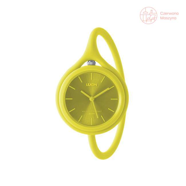 Zegarek na rękę Lexon Take Time żółty