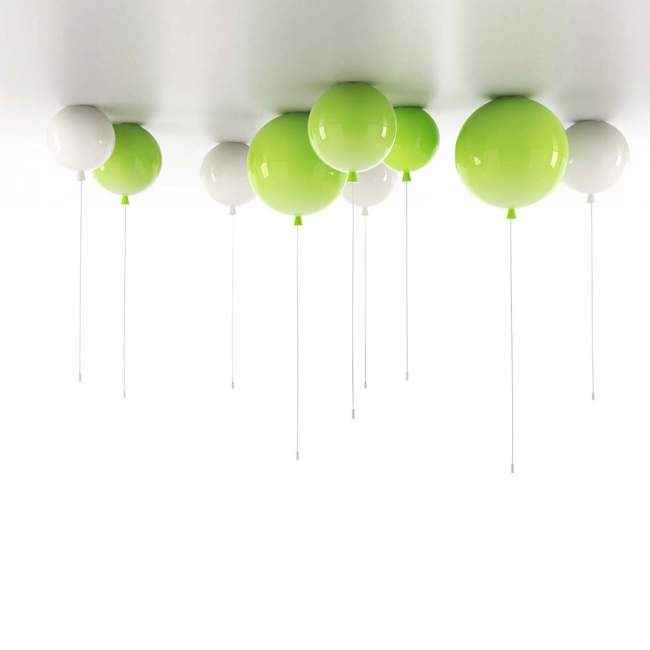 Lampa wisząca Brokis Memory Balonik Ø 40 cm, zielona