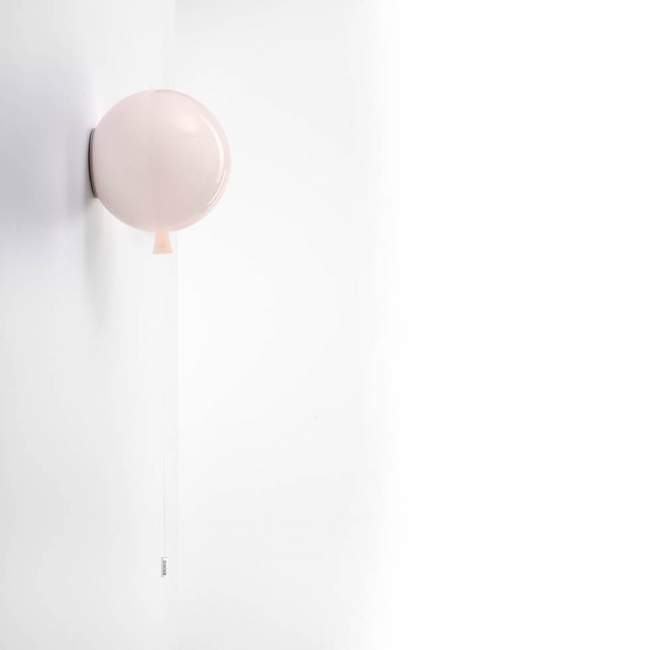 Kinkiet Brokis Memory Balonik Ø 25 cm, różowy