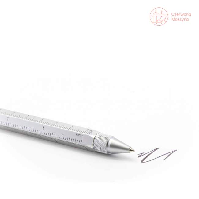 Długopis Troika Construction, srebrny