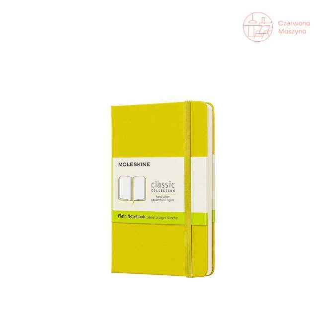 Notes Moleskine Classic P, gładki, twarda oprawa, 192 strony, dandelion yellow