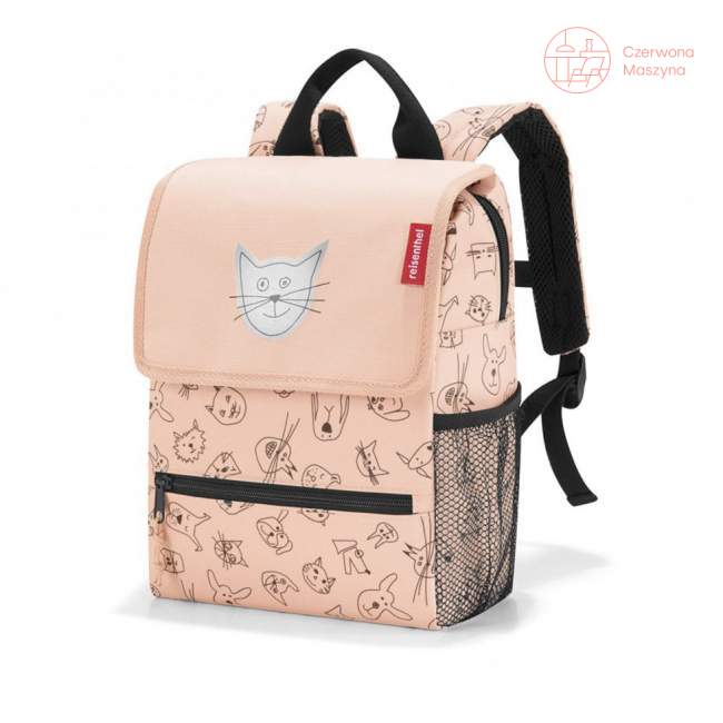 Plecak Reisenthel Backpack kids cats and dogs, rose