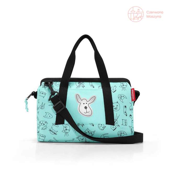 Torba Reisenthel Allrounder XS Kids cats and dogs mint