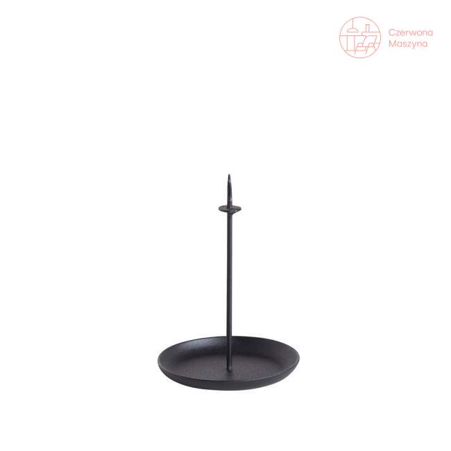 Świecznik Eno Studio Pin 12 cm, czarny