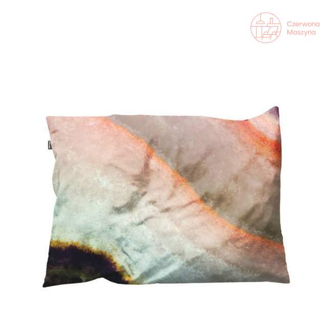 Poszewka dekoracyjna na poduszkę Snurk Macro Mineral 35 x 50 cm, różowa