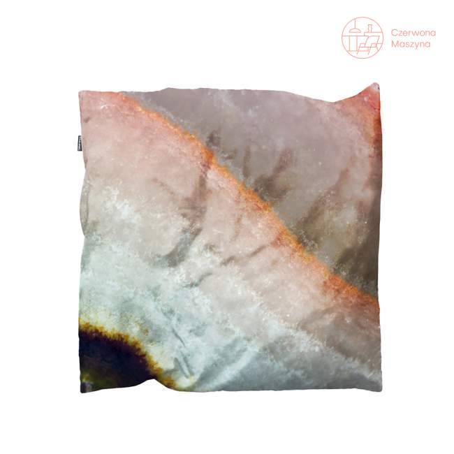 Poszewka dekoracyjna na poduszkę Snurk Macro Mineral 50 x 50 cm, różowa