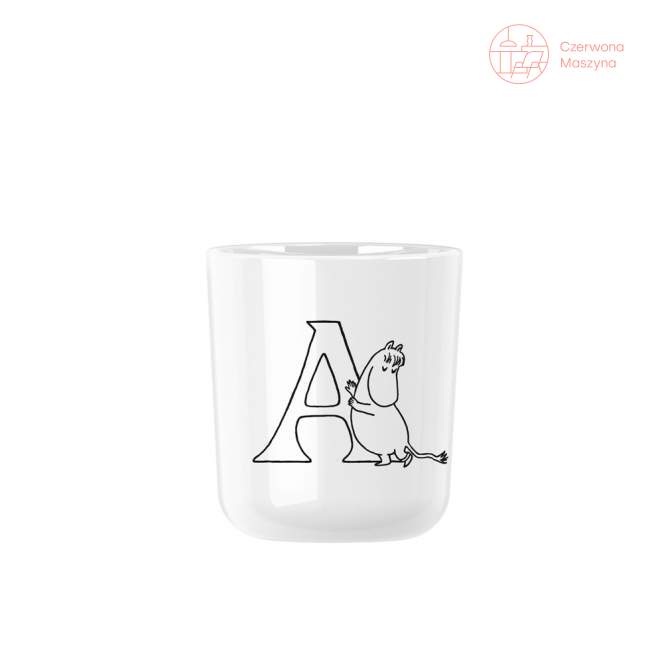 Kubek Rig-Tig ABC-A 0,2l, Moomin white