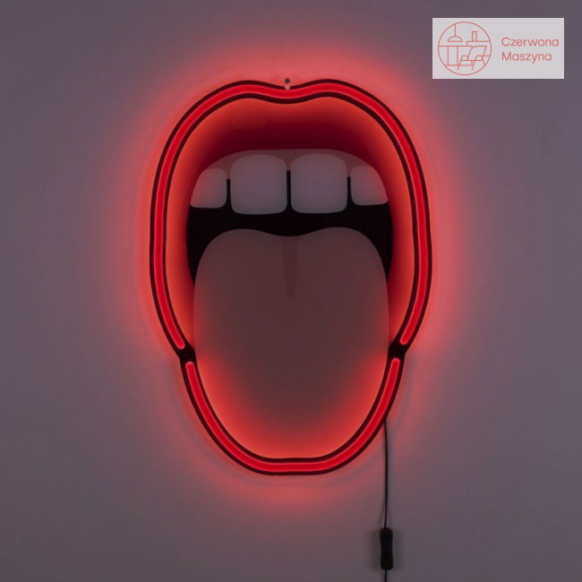 Lampa / neon Seletti Studio Job Blow Tongue