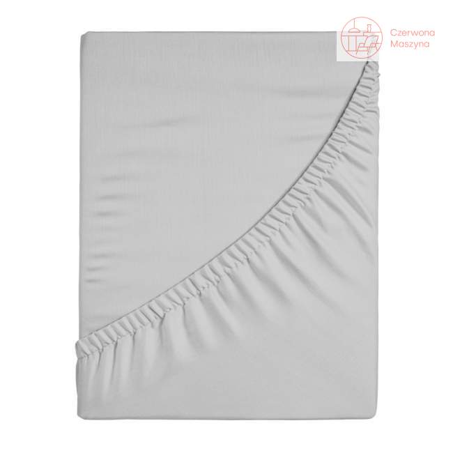 Prześcieradło Snurk Uni Grey Fitted Sheet 90/100 x 200/220 cm