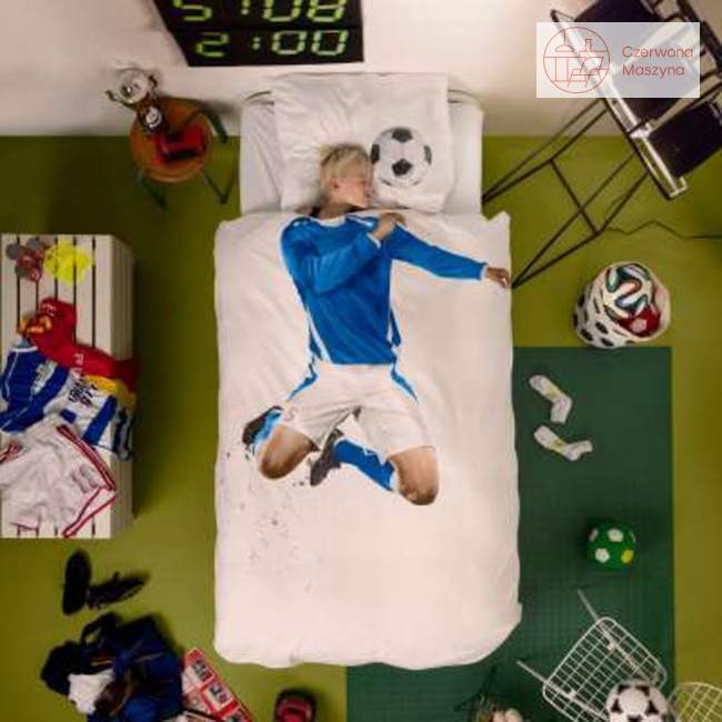 Pościel Snurk Soccer Champ Blue 135 x 200 cm