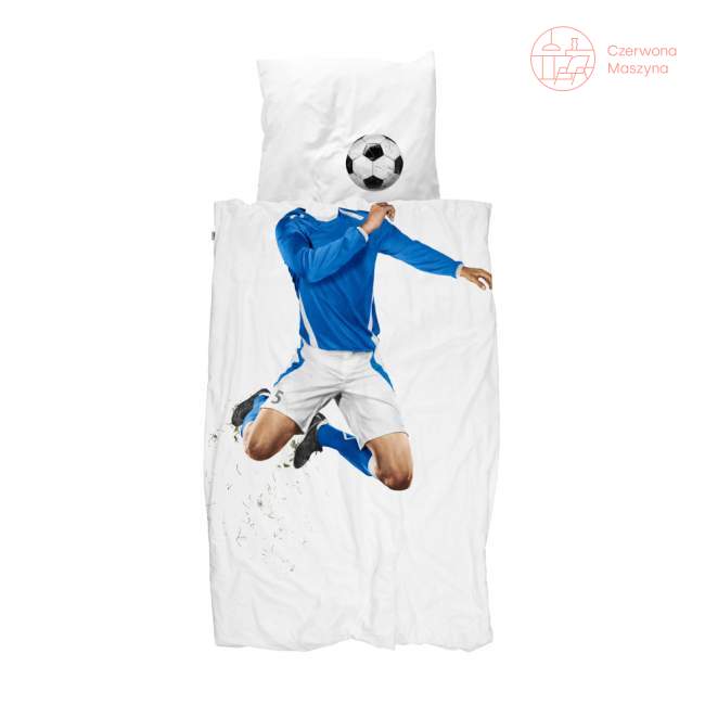 Pościel Snurk Soccer Champ Blue 135 x 200 cm