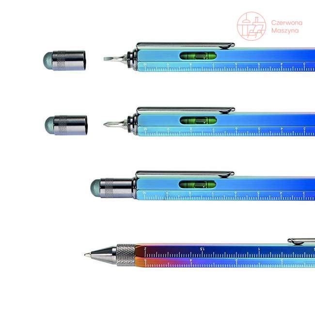 Długopis wielozadaniowy Troika Construction Spectrum, multikolor