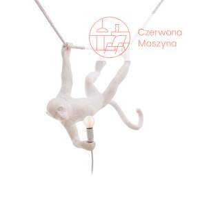 Lampa wisząca Seletti Monkey Swing, biała