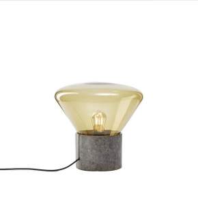 Lampa podłogowa Brokis Muffins Ø 36 cm, olive green/grey marble