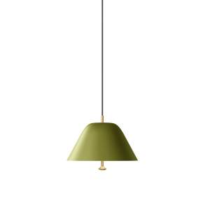 Lampa wisząca Menu Levitate Ø28 cm, sage green/ brass