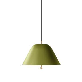 Lampa wisząca Menu Levitate Ø40 cm, sage green/ brass