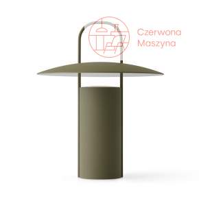 Przenośna lampa stołowa Menu Ray, zielona