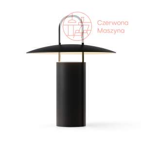 Przenośna lampa stołowa Menu Ray, czarna