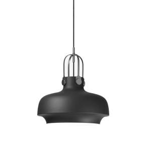 Lampa wisząca &tradition Copenhagen SC7 Ø 35 cm, czarna