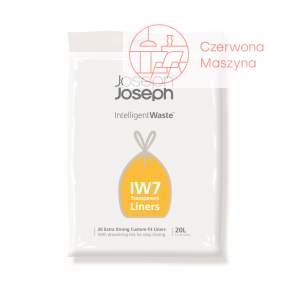 Worki do koszy Joseph Joseph Totem Compact IW7 20l , przezroczyste