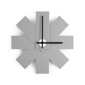 Zegar ścienny Normann Copenhagen Watch me Ø 28,5 cm, szary