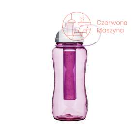 Butelka z wkładem na lód Sagaform Fresh 0,52 l, różowa