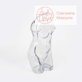 Wazon Doiy Body, szklany, transparentny