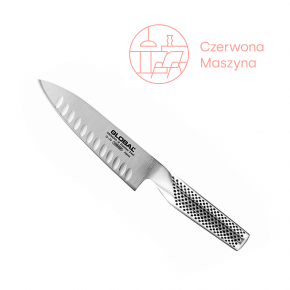 Nóż kucharza Global G 16 cm, żłobiony