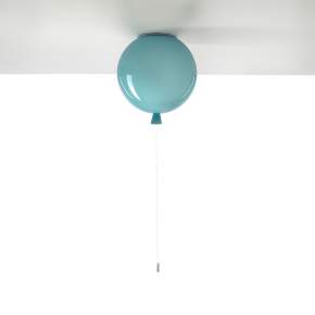 Lampa wisząca Brokis Memory Balonik Ø 25 cm, turkusowa
