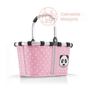 Koszyk Reisenthel Carrybag XS kids panda dots, pink