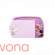 Kosmetyczka Seletti Toiletpaper Lipsticks, różowa, 23x8 cm