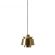 Lampa wisząca &tradition Utzon JU1 Ø 22 cm, mosiężna