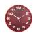 Zegar ścienny NeXtime Dash Ø 35 cm, czerwony