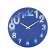 Zegar ścienny NeXtime 3D Ø 39 cm, niebieski