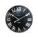 Zegar ścienny NeXtime London Roman Ø 34,5 cm, czarny