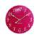 Zegar ścienny NeXtime London Arabic Ø 34,5 cm, różowy